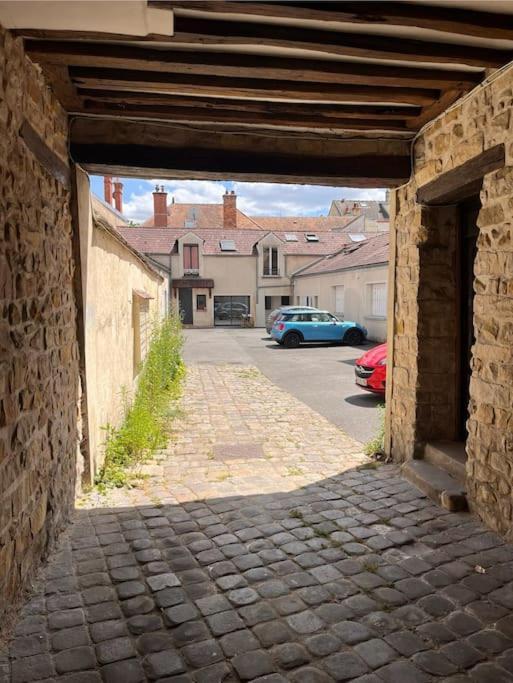 Studio Duplex Hypercentre Au Calme Avec Parking Fontainebleau Luaran gambar